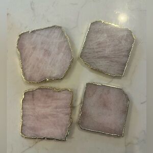 Anthropologie Coasters- set of 4. Great condition